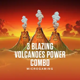 3 Blazing Volcanoes Power Combo 