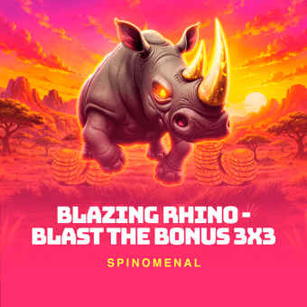 Blazing Rhino - Blast The Bonus 3x3